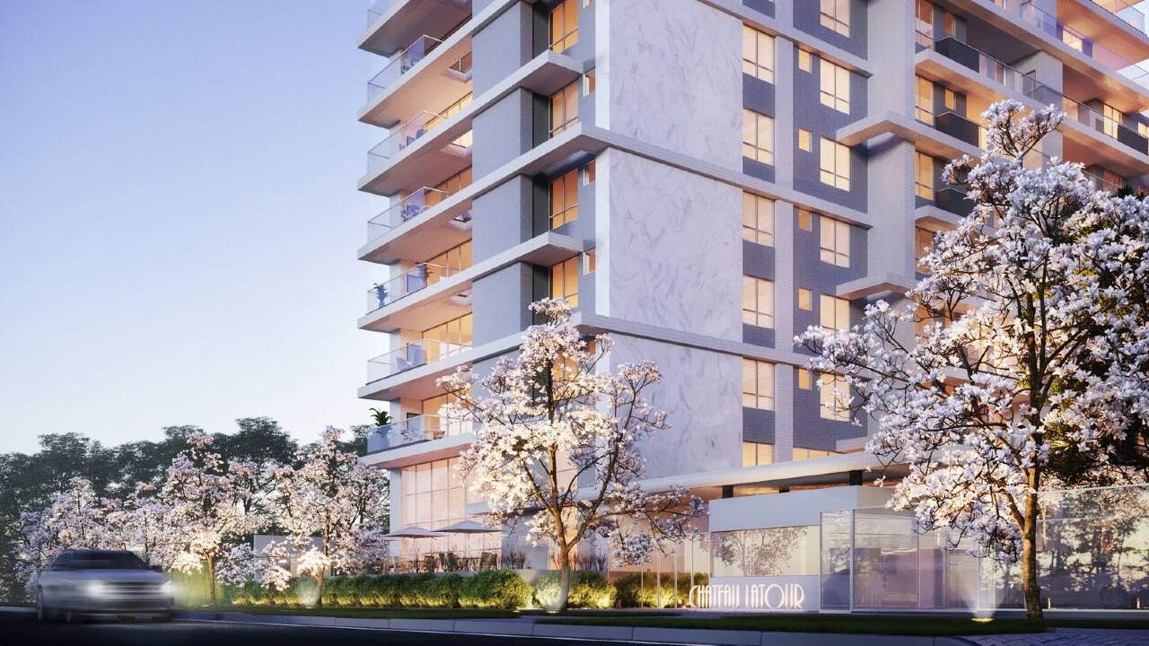 Chateau Latour – Apartamento com 96,36 m² Privativos – Curitiba/PR miniatura 3