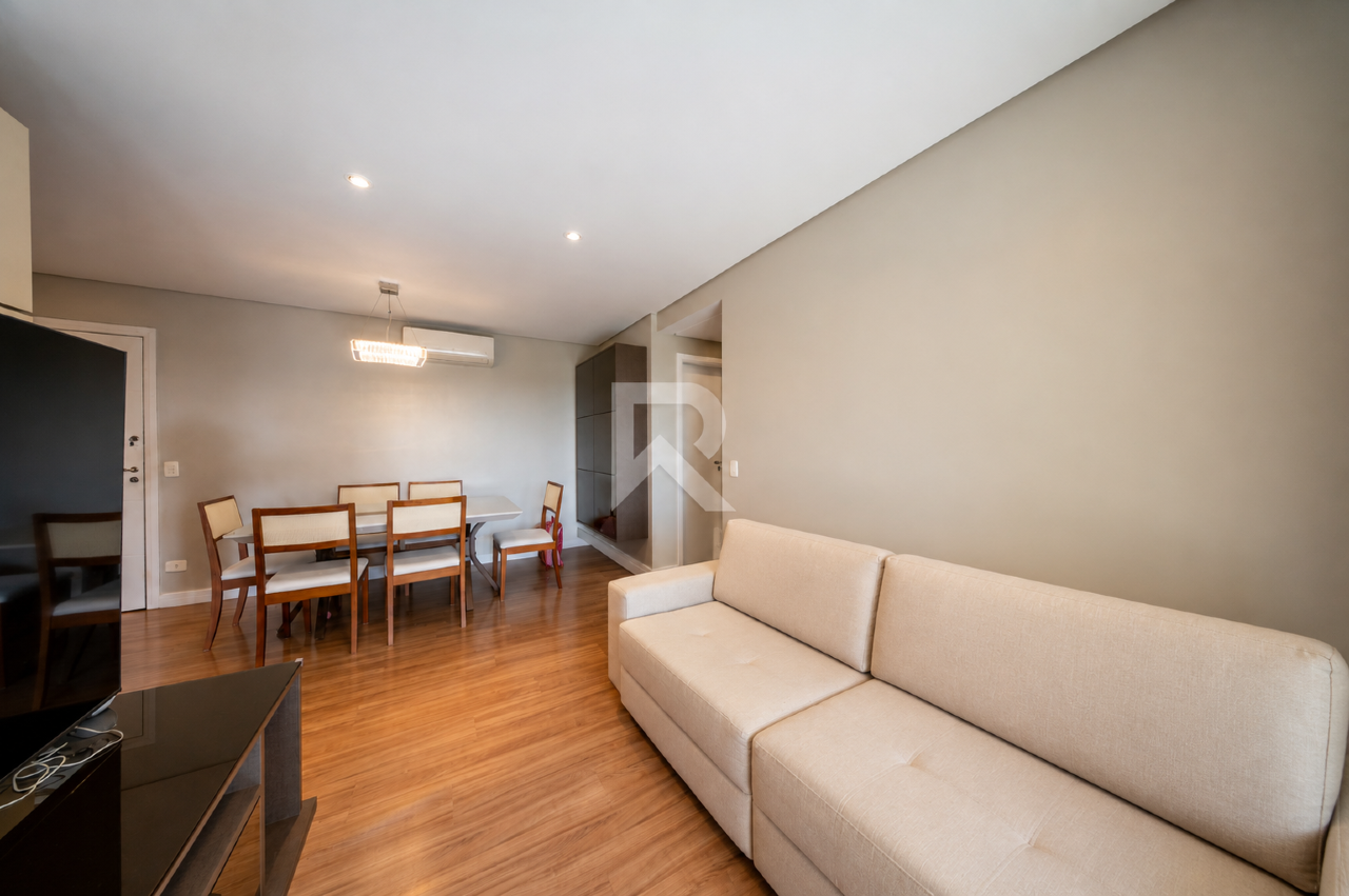 Apartamento Mobiliado com 3 Quartos e 2 Vagas para Locação, 84 m² - Ecoville - Curitiba/PR miniatura 5