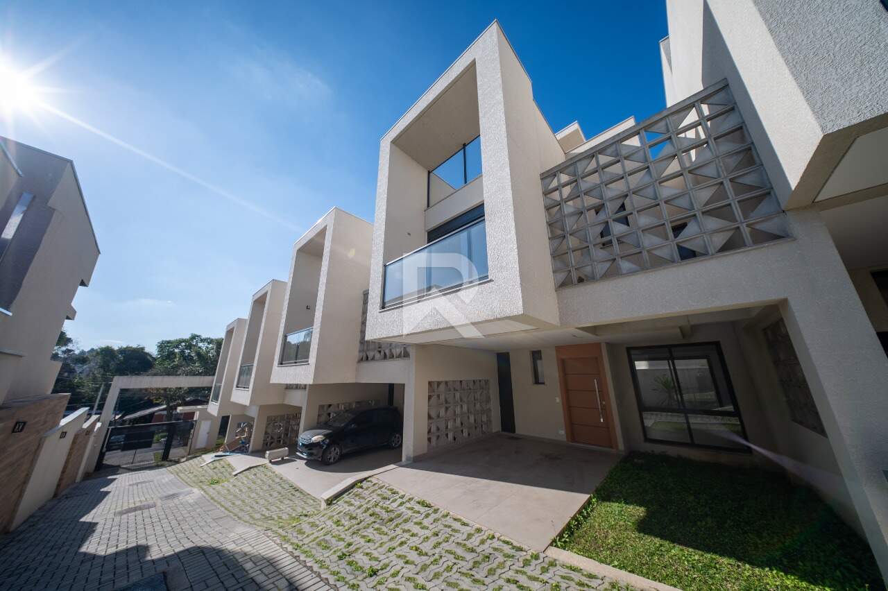 Sobrado Triplex em Condomínio com Vista Livre, 3 Quartos e 2 Vagas à venda, 176 m² - Mercês - Curitiba/PR miniatura 2