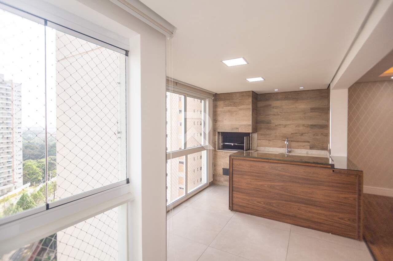 Apartamento Semi-Mobiliado com Varanda Gourmet 4 Quartos - Aluguel 131m² - Ecoville - Curitiba/PR miniatura 8