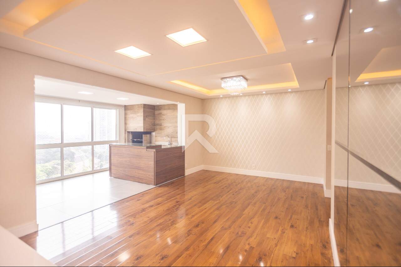Apartamento Semi-Mobiliado com Varanda Gourmet 4 Quartos - Aluguel 131m² - Ecoville - Curitiba/PR miniatura 4