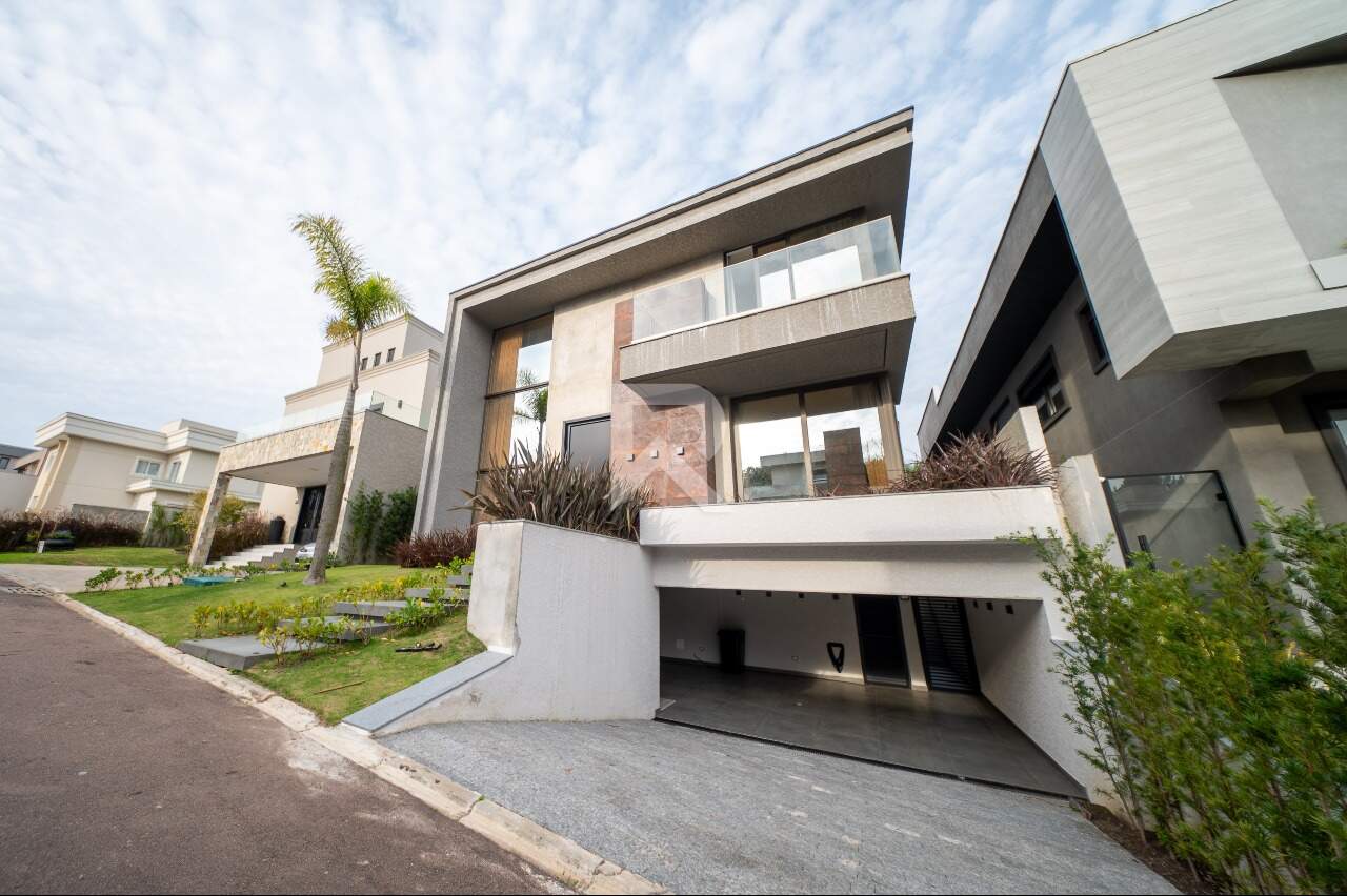 Casa de Alto Padrão com Piscina Aquecida, 4 suítes, 4 vagas à venda, 388,76 m² - Campo Comprido - Curitiba/PR miniatura 3