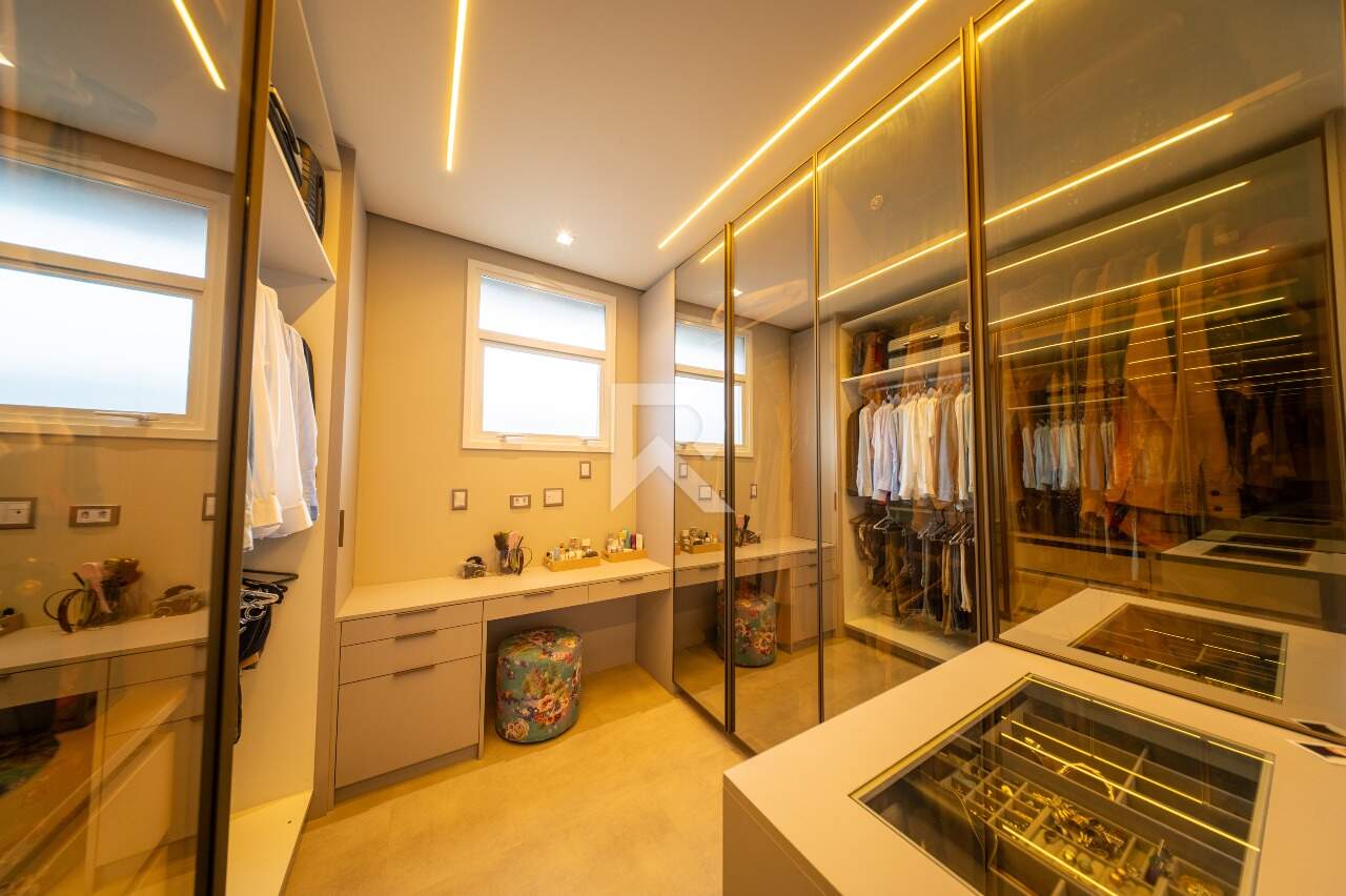 Casa de Alto Padrão com Piscina Aquecida, 4 suítes, 4 vagas à venda, 388,76 m² - Campo Comprido - Curitiba/PR miniatura 27
