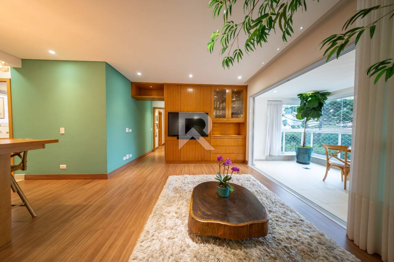 Apartamento no Acquarelle Mobiliado com Vista Livre, 3 Suítes e 2 Vagas à venda, 130 m² - Ecoville - Curitiba/PR miniatura 8