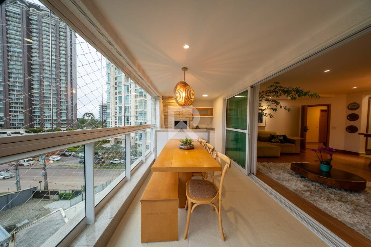 Apartamento no Acquarelle Mobiliado com Vista Livre, 3 Suítes e 2 Vagas à venda, 130 m² - Ecoville - Curitiba/PR miniatura 2