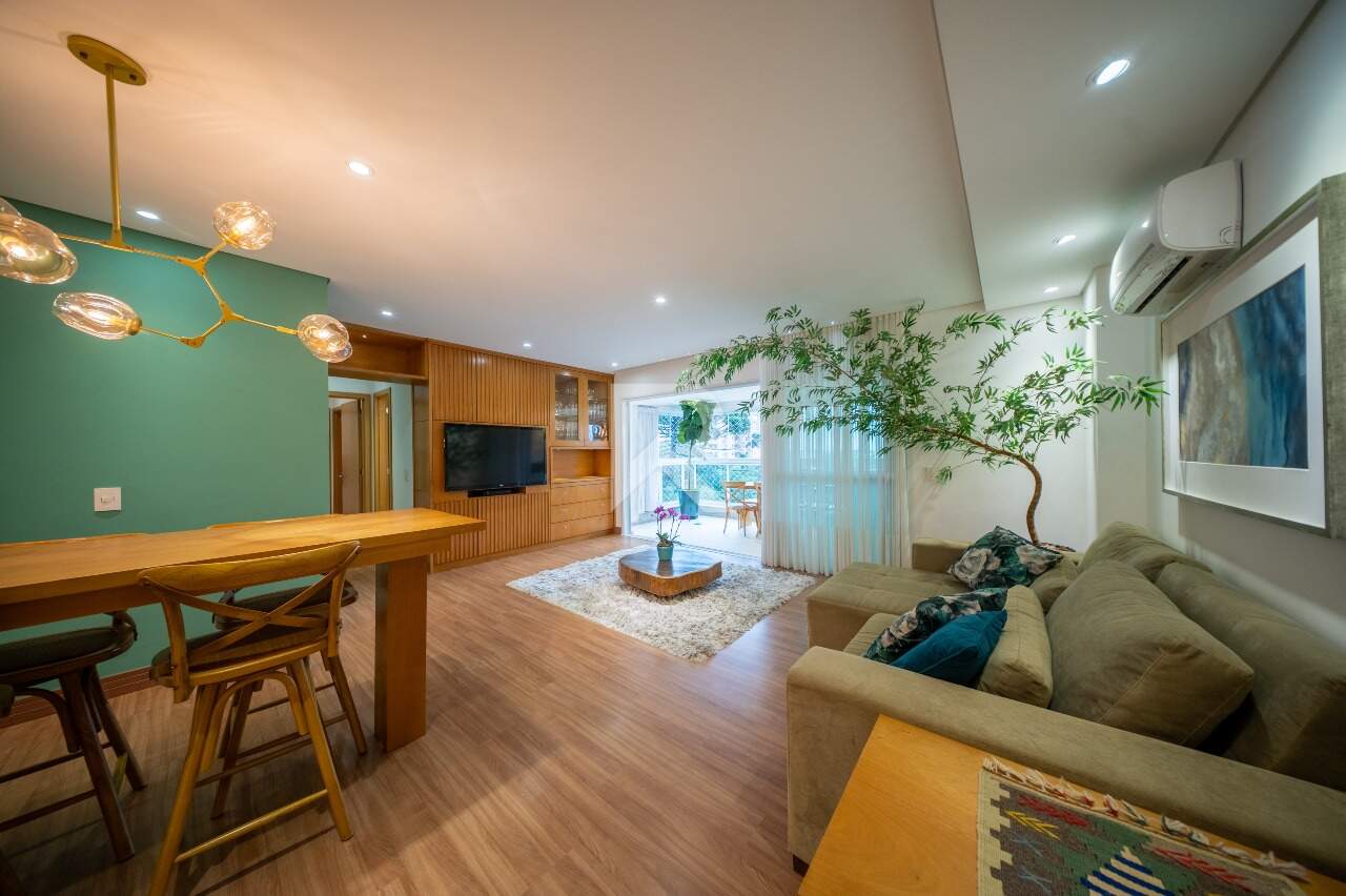 Apartamento no Acquarelle Mobiliado com Vista Livre, 3 Suítes e 2 Vagas à venda, 130 m² - Ecoville - Curitiba/PR miniatura 11