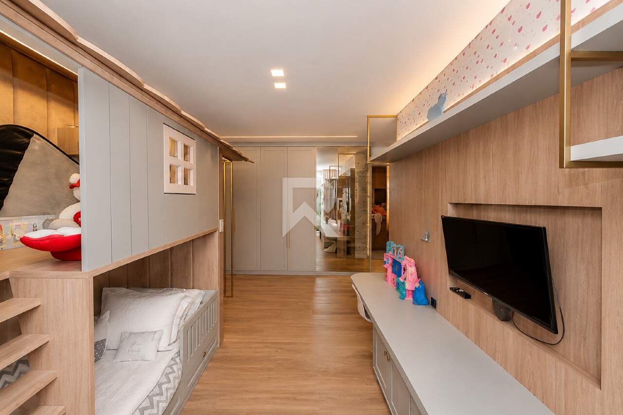 Casa de Luxo Mobiliada em Condomínio com Piscina, 4 Suítes e 7 Vagas para Locação, 635 m² - Campo Comprido - Curitiba/PR miniatura 22