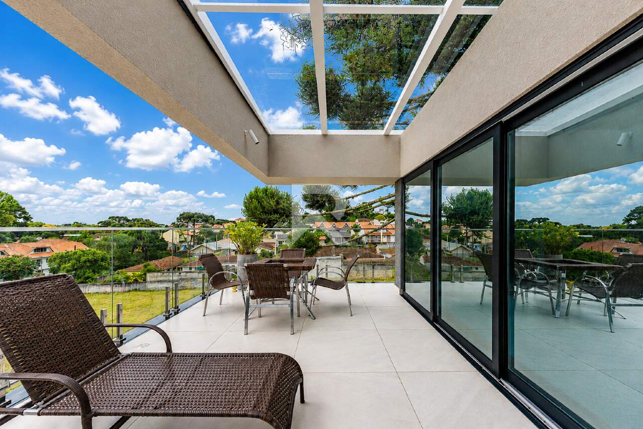 Casa de Luxo Mobiliada em Condomínio com Piscina, 4 Suítes e 7 Vagas para Locação, 635 m² - Campo Comprido - Curitiba/PR miniatura 14