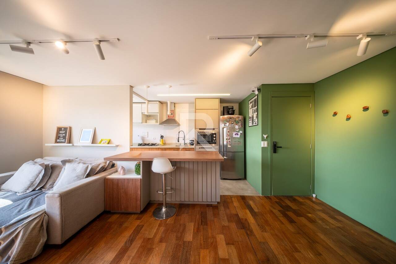 Apartamento Semi mobiliado Face Norte, 2 Quartos e 1 Vaga para Locação, 64 m² - Campo Comprido - Curitiba/PR miniatura 7