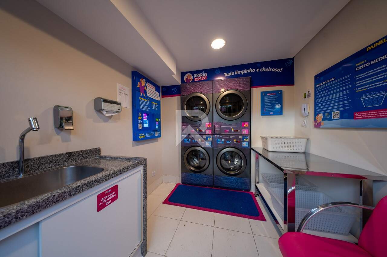 Apartamento Semi mobiliado Face Norte, 2 Quartos e 1 Vaga para Locação, 64 m² - Campo Comprido - Curitiba/PR miniatura 24