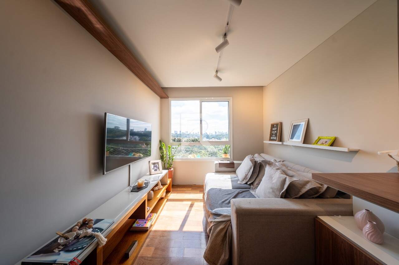 Apartamento Semi mobiliado Face Norte, 2 Quartos e 1 Vaga para Locação, 64 m² - Campo Comprido - Curitiba/PR miniatura 4