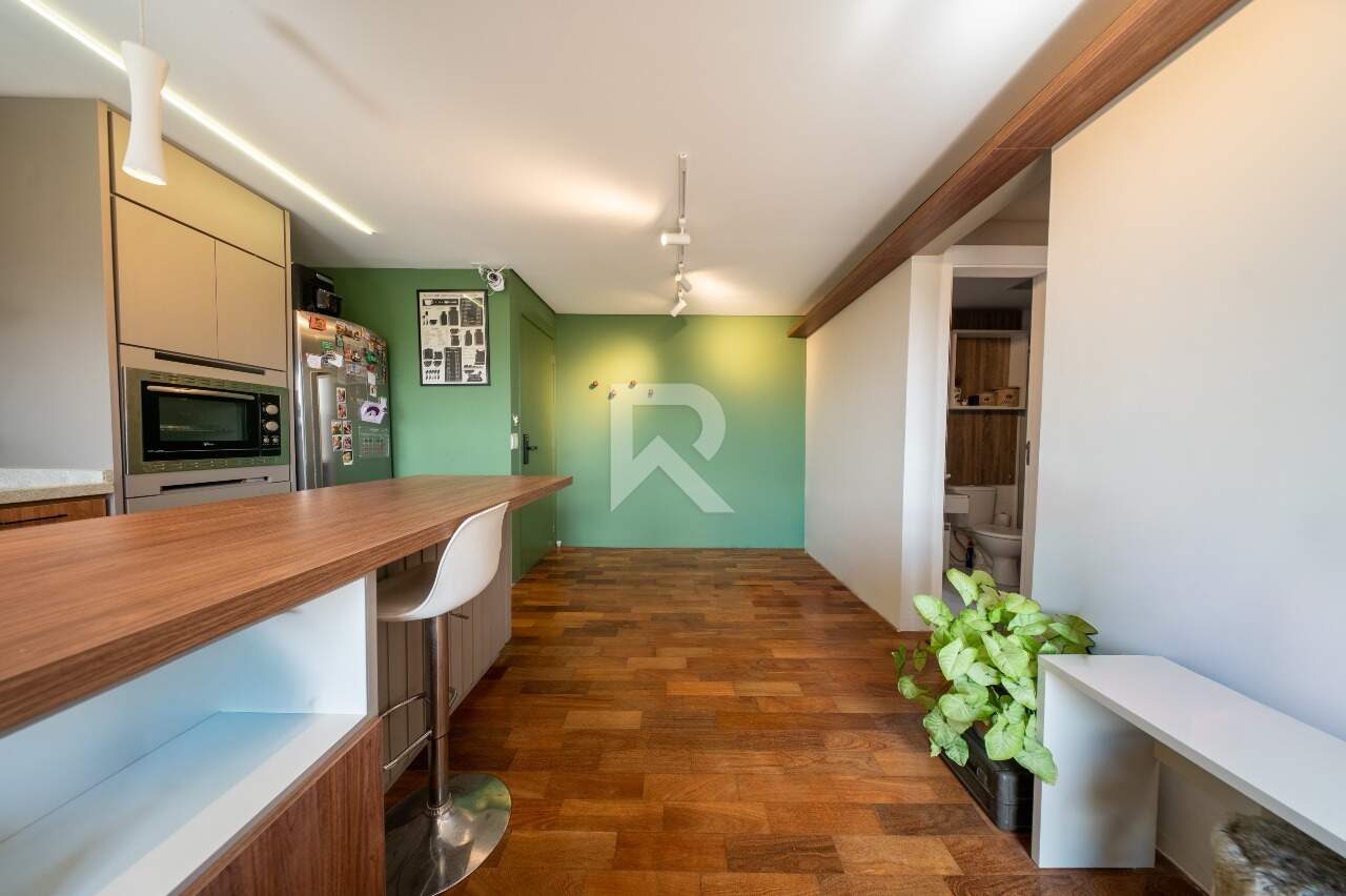 Apartamento Semi mobiliado Face Norte, 2 Quartos e 1 Vaga para Locação, 64 m² - Campo Comprido - Curitiba/PR miniatura 5