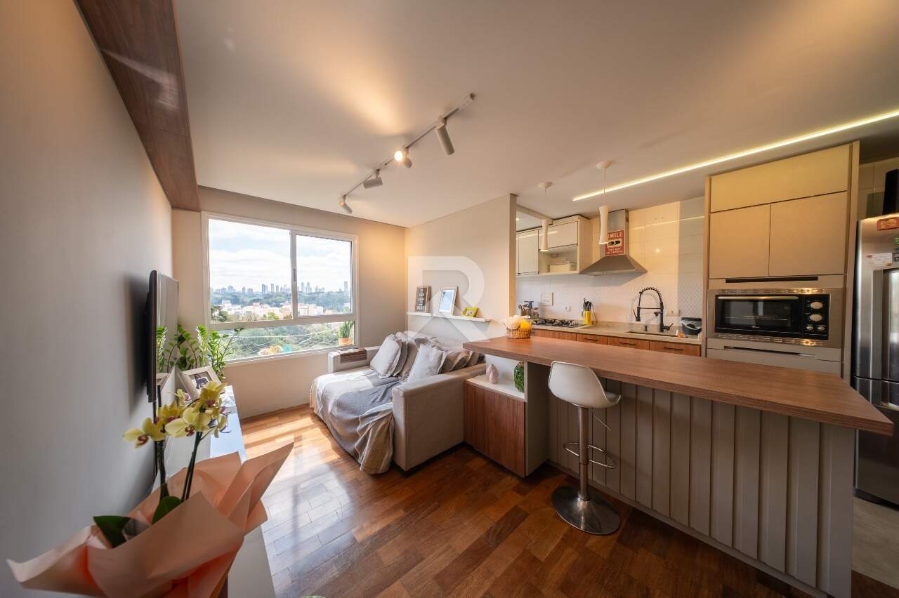 Apartamento Semi mobiliado Face Norte, 2 Quartos e 1 Vaga para Locação, 64 m² - Campo Comprido - Curitiba/PR miniatura 3