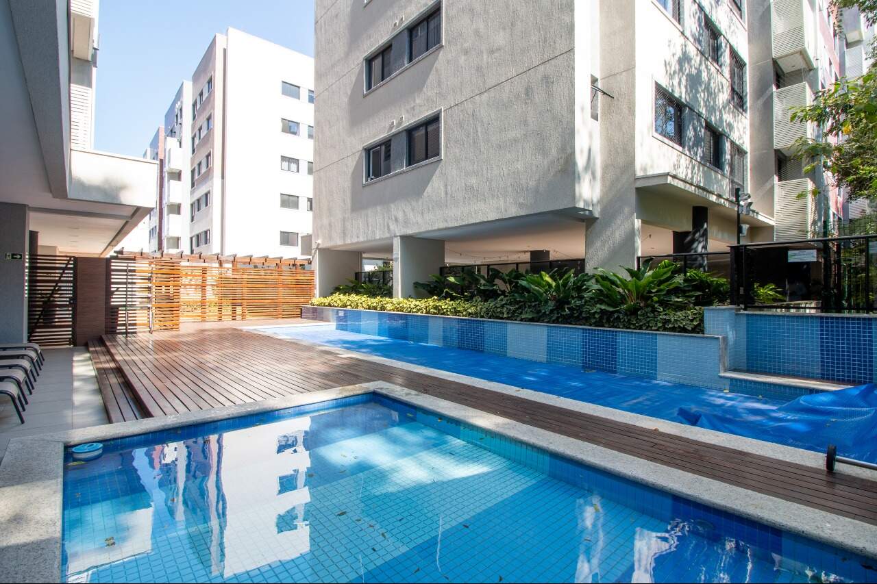 Apartamento Semi Mobiliado em Cond. Clube com 3 quartos e 2 vagas para locação - 71 m2 - Santo Inácio, Curitiba-PR miniatura 26