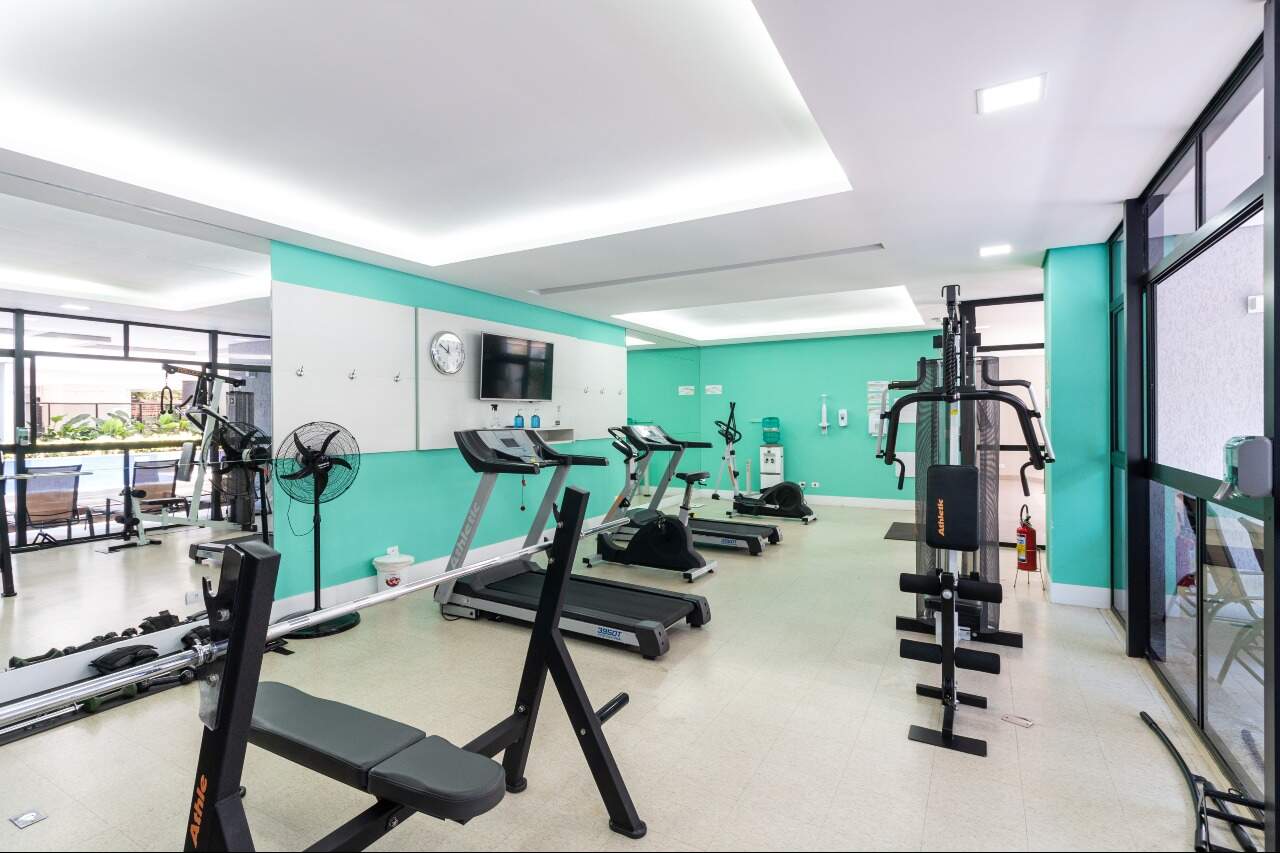 Apartamento Semi Mobiliado em Cond. Clube com 3 quartos e 2 vagas para locação - 71 m2 - Santo Inácio, Curitiba-PR miniatura 27