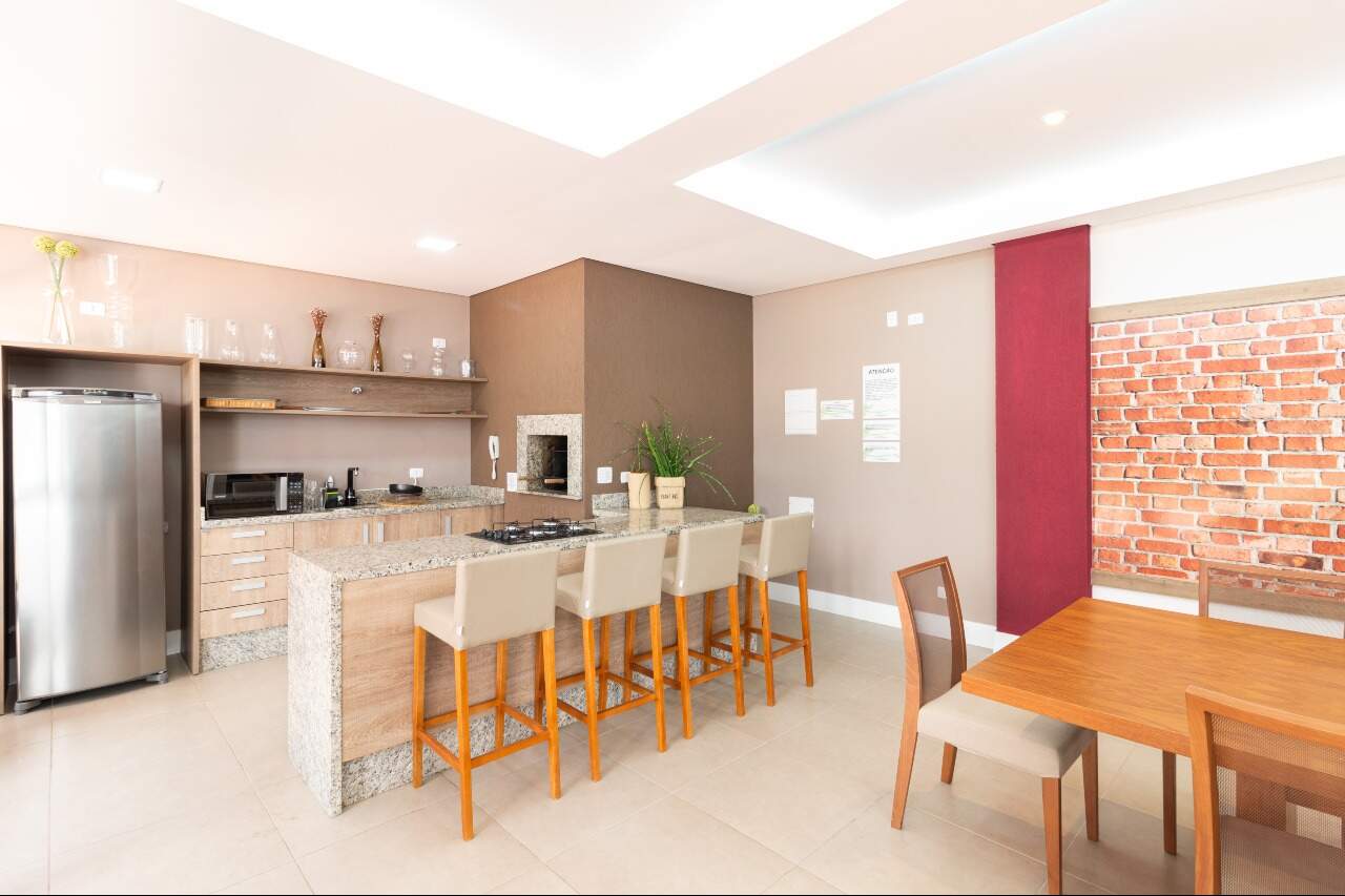 Apartamento Semi Mobiliado em Cond. Clube com 3 quartos e 2 vagas para locação - 71 m2 - Santo Inácio, Curitiba-PR miniatura 33