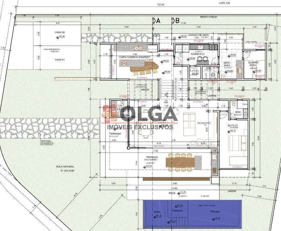 Casa à venda no bairro Santana: 