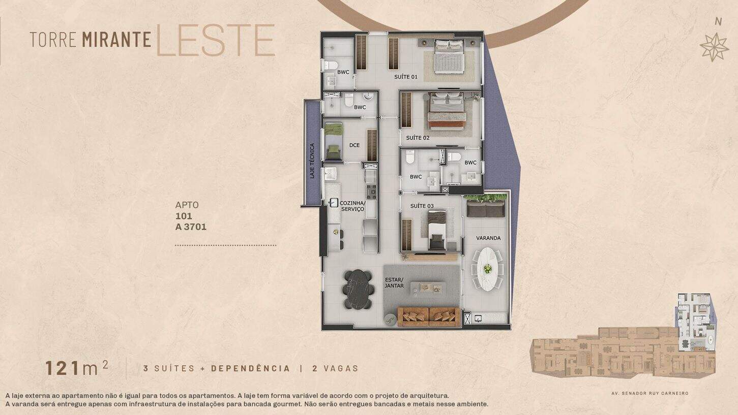 Apartamento à venda em Miramar, João Pessoa - SB Imóveis: 