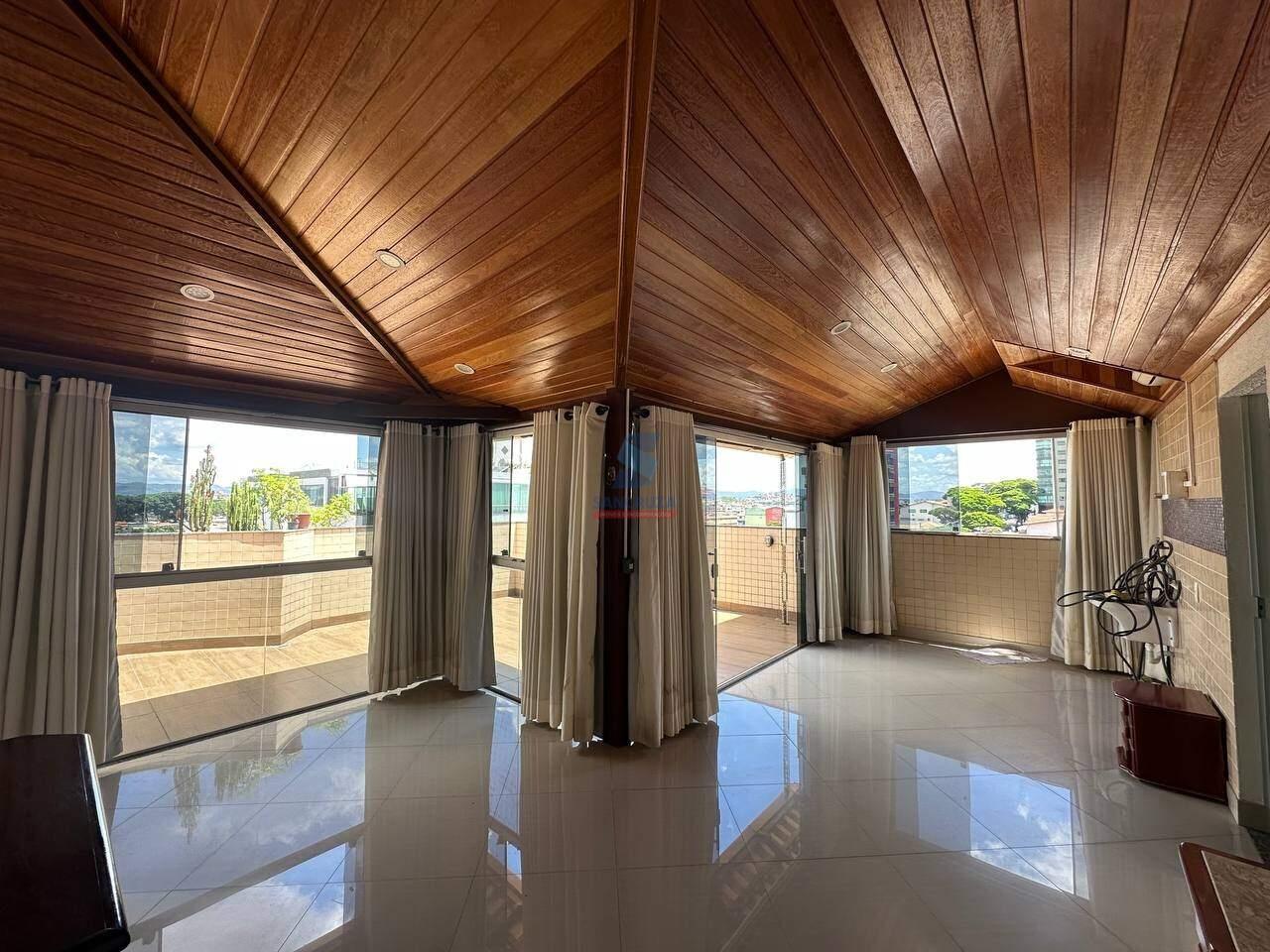 Cobertura à venda no Novo Eldorado: PARTE COBERTA COM AR