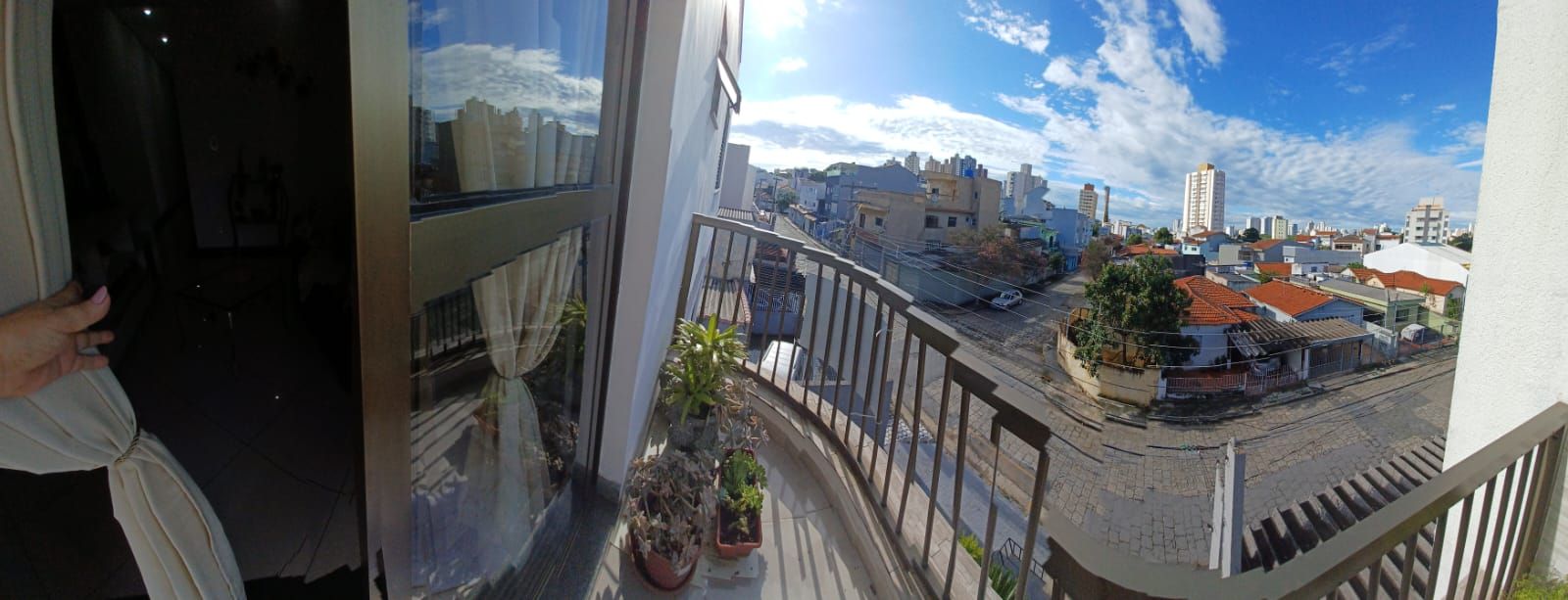 Apartamento à venda no Santa Teresinha: sacada