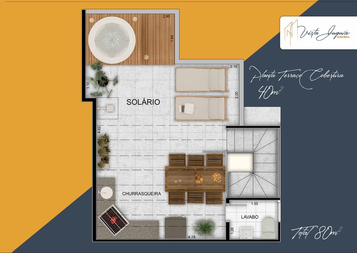 Cobertura à venda no Jardim Cristiane: 