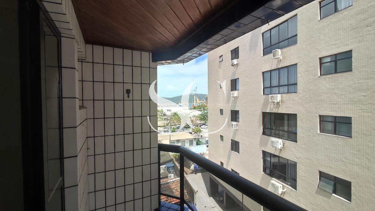 Apartamento à venda no Ponta da Praia: sacada sala