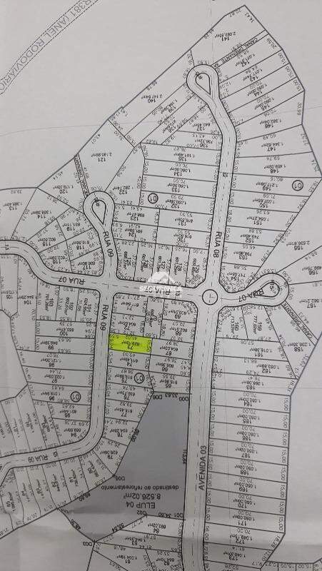 Lote em condomínio à venda no GRAN OLYMPUS CONDOMINIO FECHADO: 