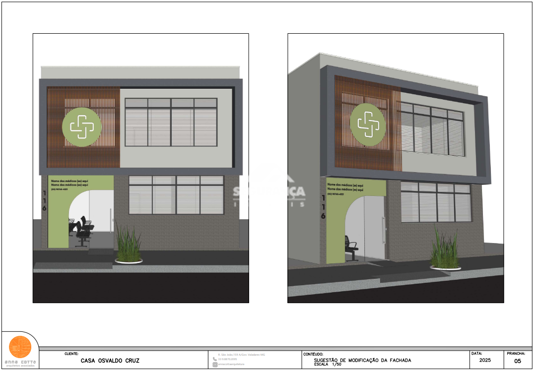 Casa comercial para aluguel no Centro: POSSIBILIDADE DE PROJETO