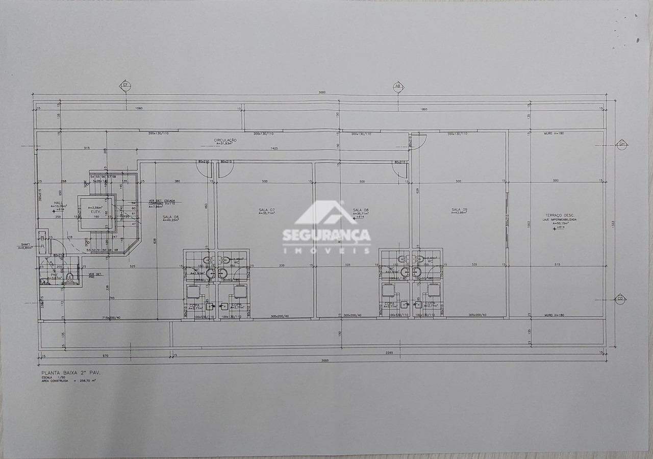 Prédio Comercial para aluguel no VILA BRETAS: PLANTA BAIXA 2º PAV.