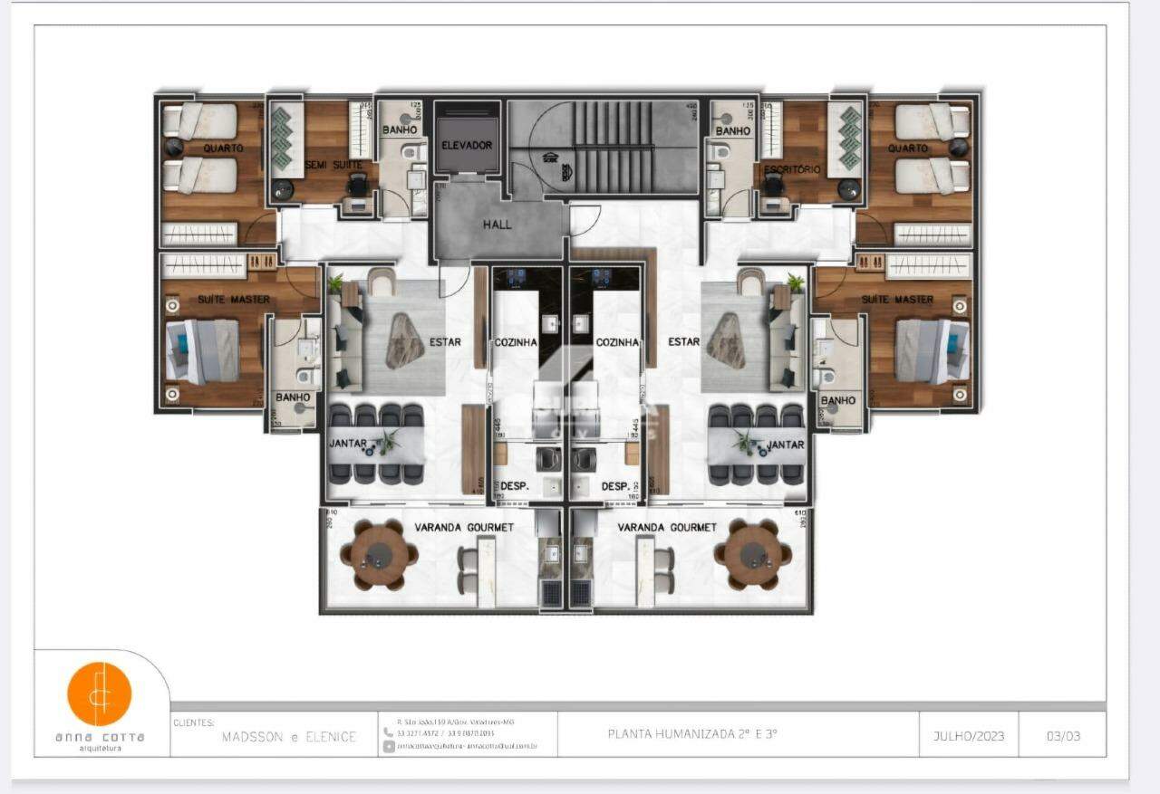 Apartamento à venda no Centro: 