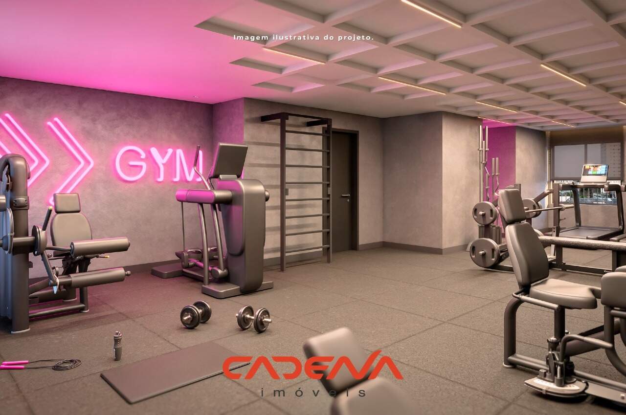 Apartamento à venda no Centro: Academia