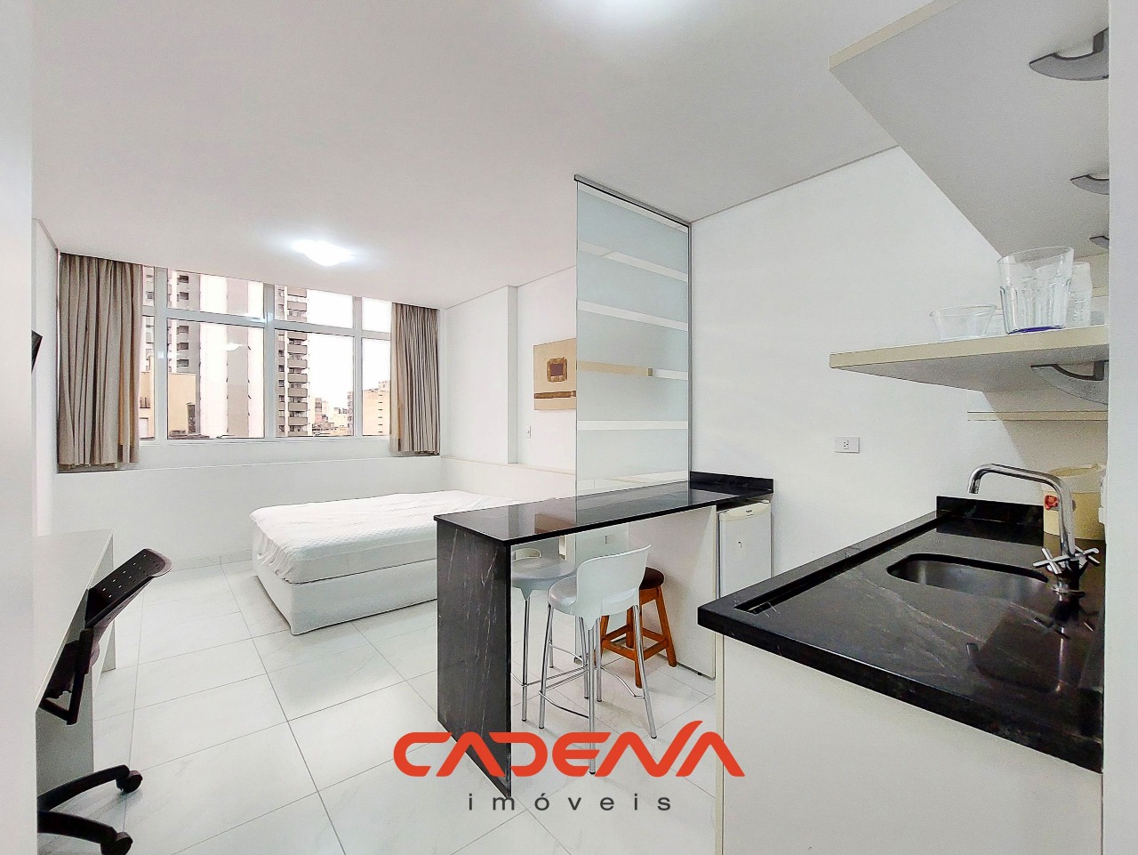 Studio para aluguel no Centro: 