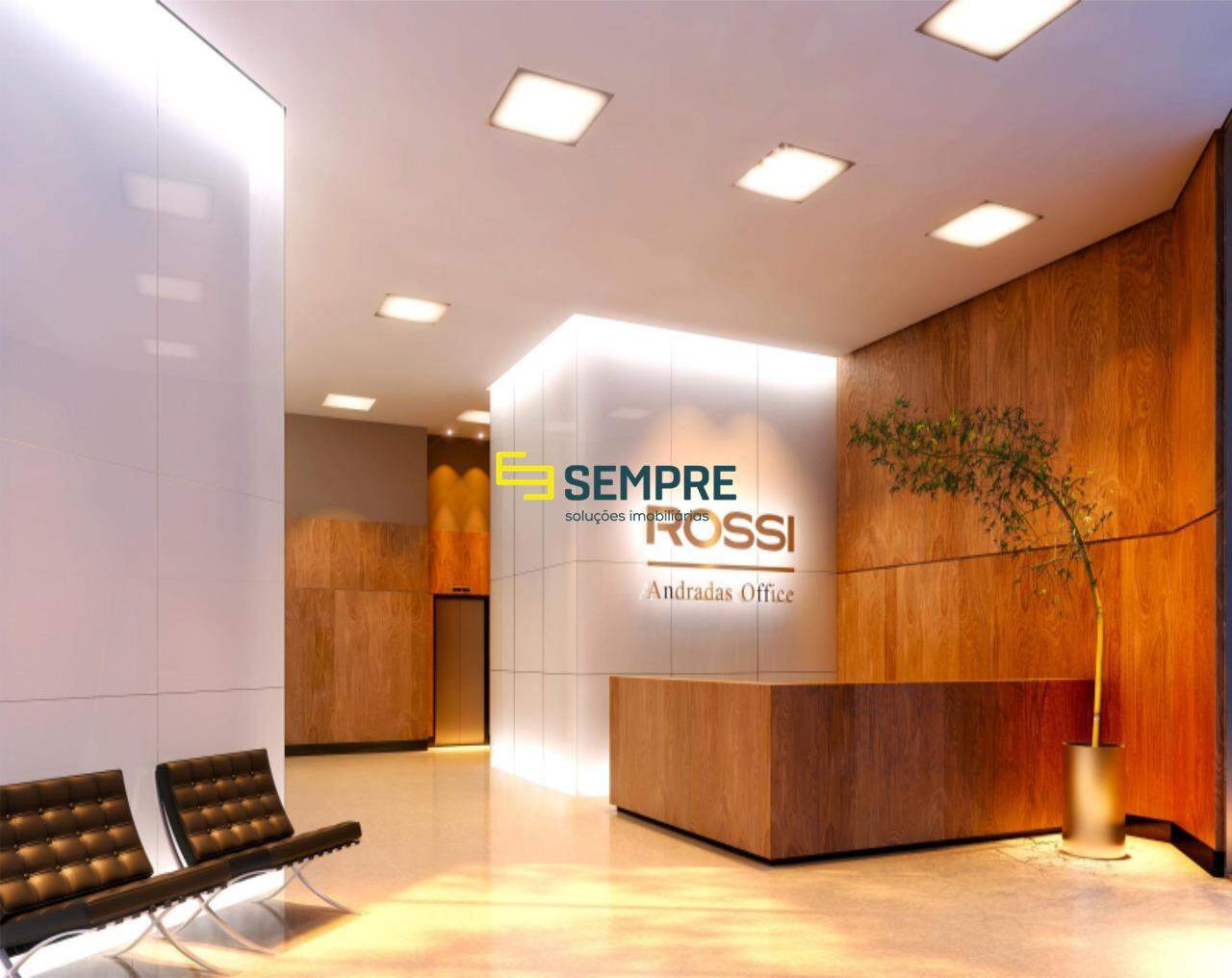 Sala comercial à venda no Santa Tereza: Sala a venda no Santa Tereza em BH - Ed. Rossi Andradas Offices 