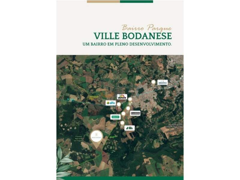 Lote Urbano à venda no PARQUE VILLE BODANESE: 
