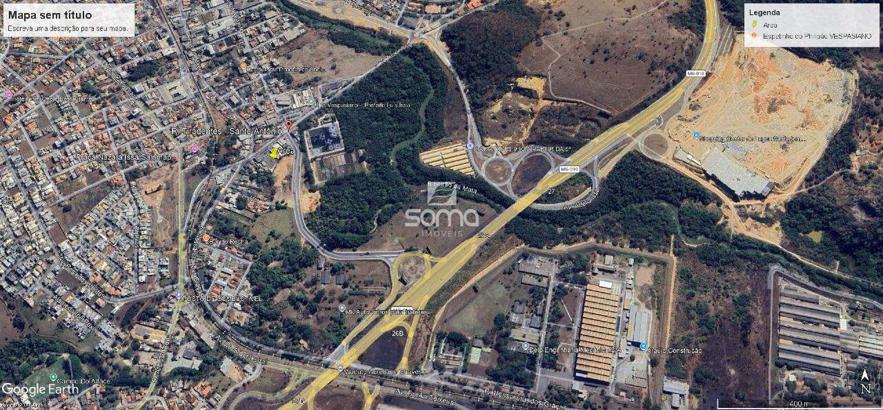Terreno / Área à venda no Centro: