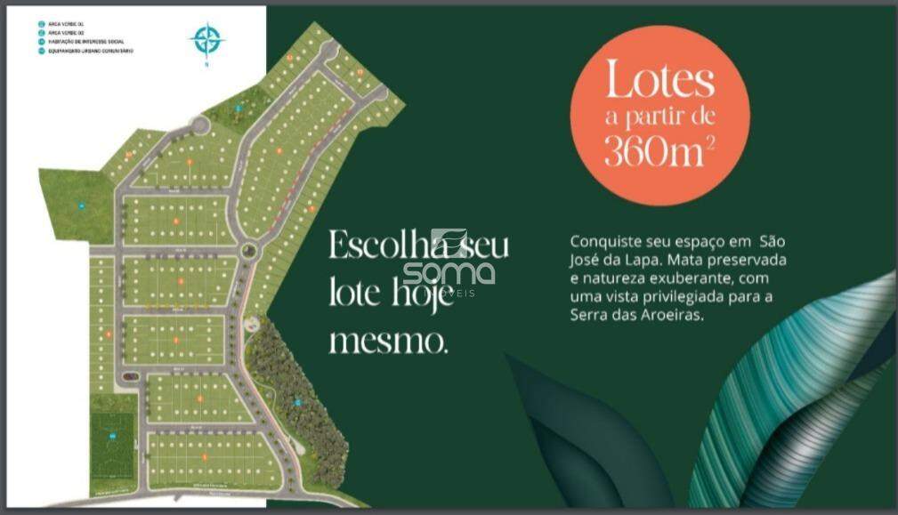 Lote à venda no Campos das Aroeiras: 