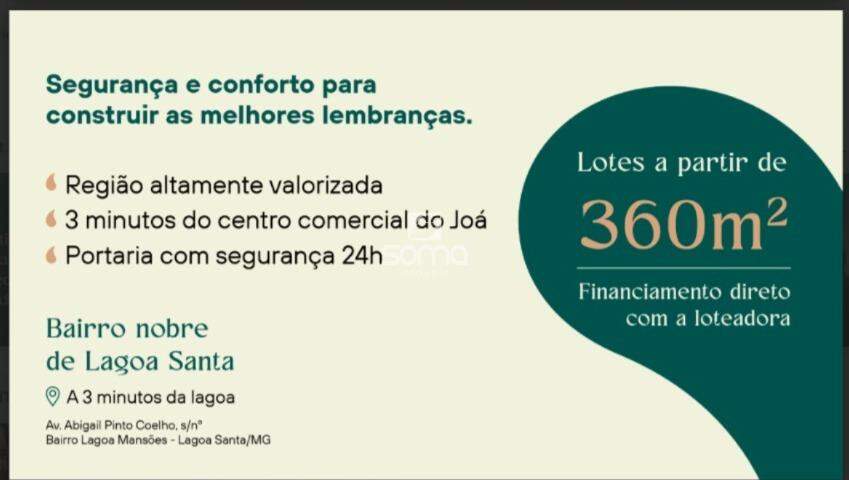 Lote à venda no RETIRO DAS AGUAS: 