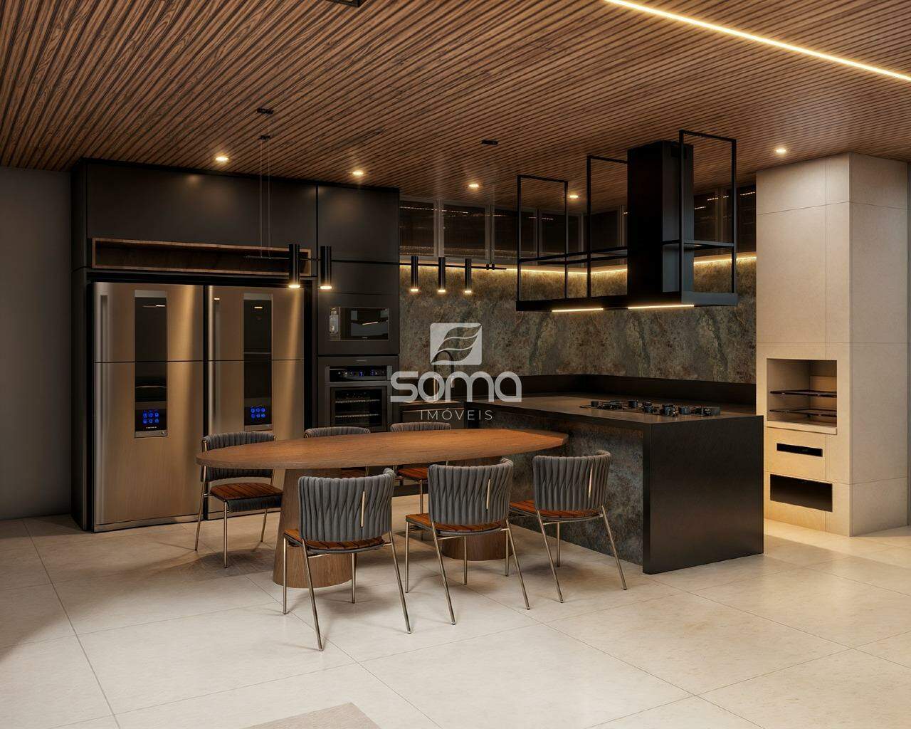 Casa em condomínio à venda no Alphaville Vespasiano: 