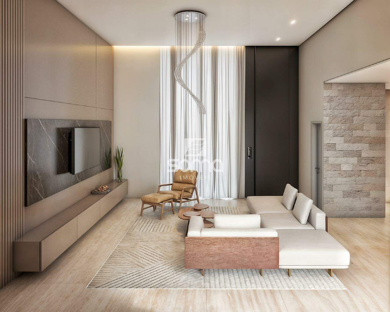 Casa em condomínio à venda no Alphaville Vespasiano: 