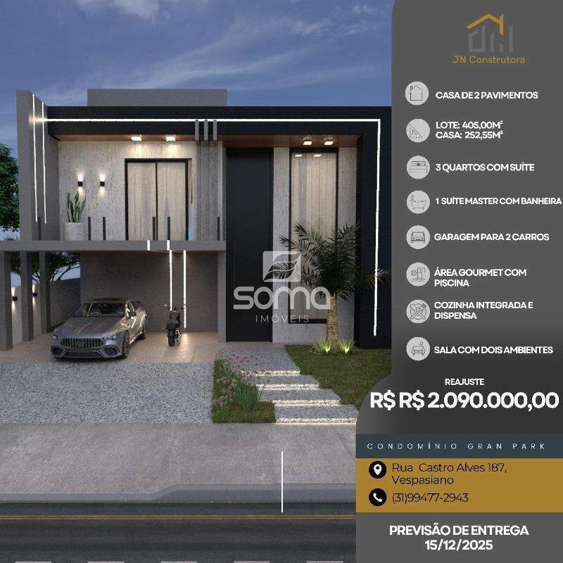 Casa em condomínio à venda no Condomínio Gran Park: