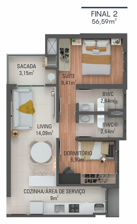 Apartamento à venda no Ecoville: 24489615_4.jpg
