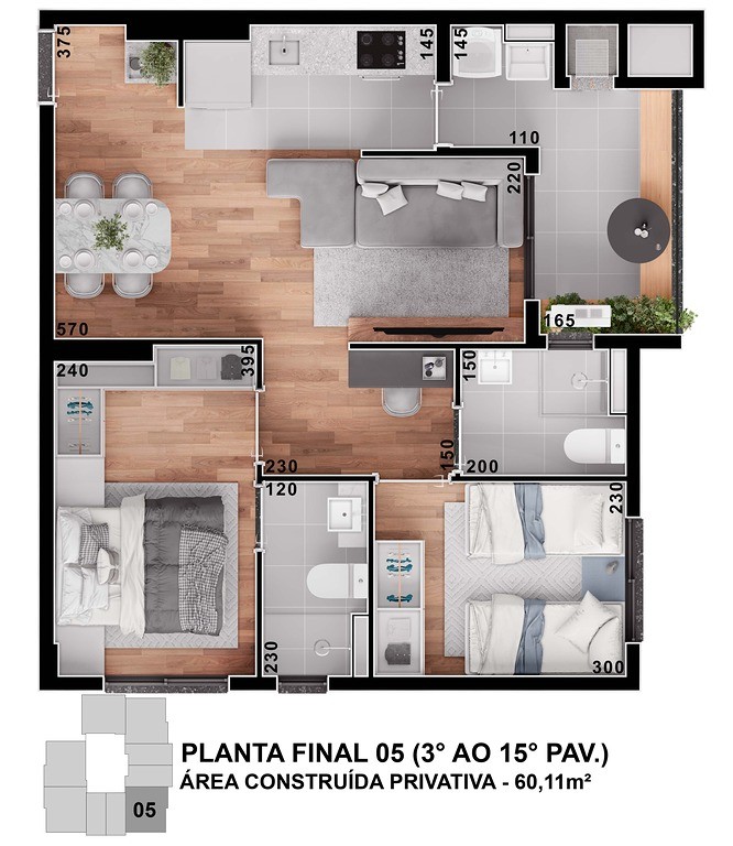 Apartamento Garden à venda no Novo Mundo: 24469106_4.jpg