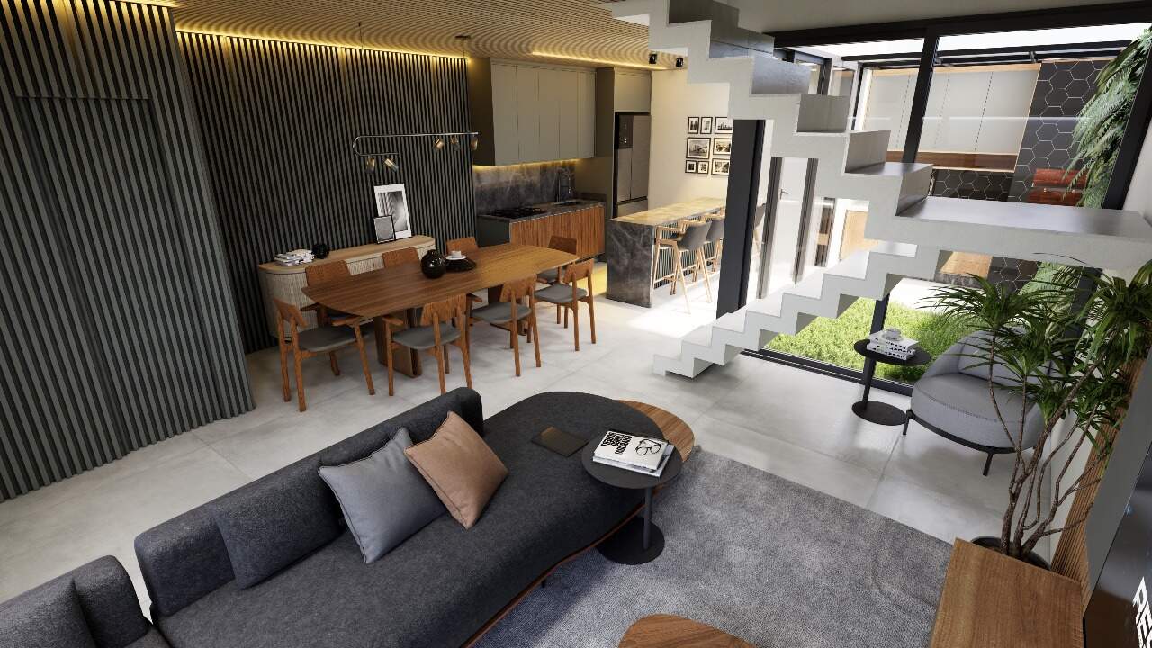 Sobrado em condomínio à venda no Pilarzinho: 