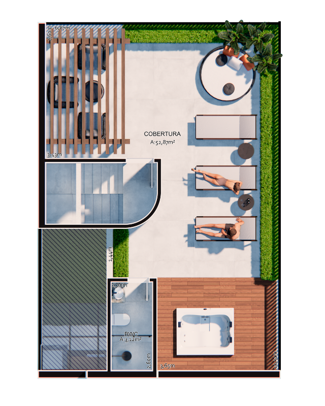 Sobrado em condomínio à venda no Pilarzinho: 