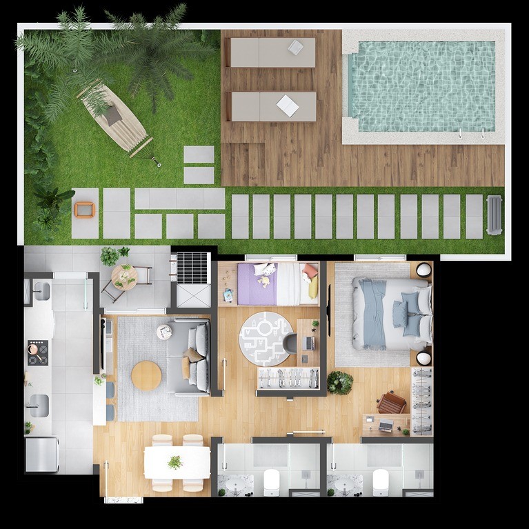 Apartamento Garden à venda no Hauer: 24487582_4.jpg