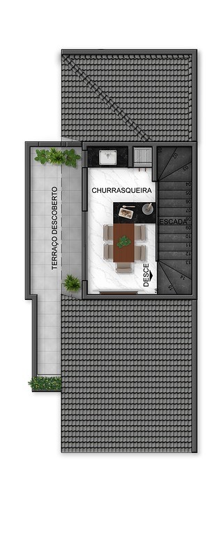 Sobrado em condomínio à venda no Xaxim: 24738059_4.jpg