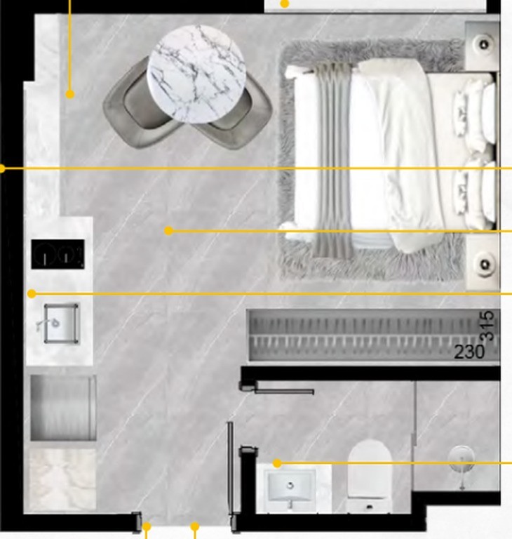 Studio à venda no Batel: 24556845_4.jpg