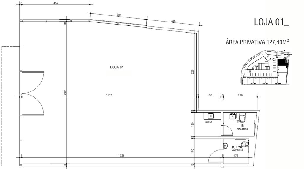 Sala / Salão comercial para aluguel no Campo Comprido: 24543570_4.jpg
