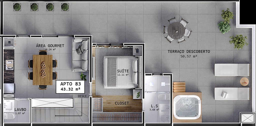 Duplex à venda no Água Verde: 24556438_4.jpg