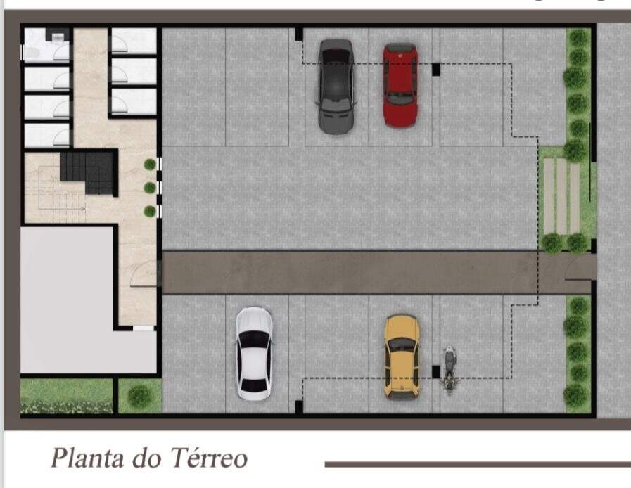 Apartamento com área privativa à venda no Andiara: 